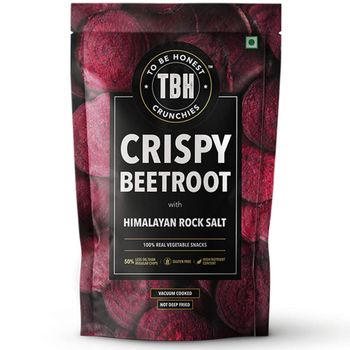 To Be Honest Crispy Beetroot with Himalayan Rock Salt