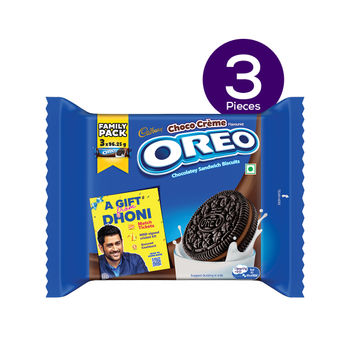 Cadbury Oreo Chocolatey Sandwich Biscuits - Choco Creme, 288.75 gms Combo