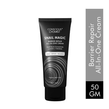 Conscious Chemist Snail Magic Barrier Repair All-In-One Gel Cream With Korean Snail Mucin Extract