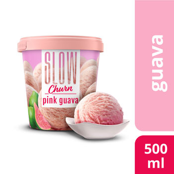 Slow Churn Pink Guava Ice Cream Tub