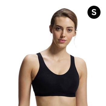 Jockey 1376 Women's Wirefree Non Padded Super Combed Cotton Elastane Stretch Full Coverage Slip-On Active Bra with Wider Straps and Moisture Move Treatment