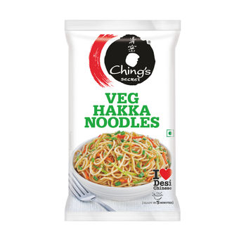 Ching's Secret Veg Hakka Noodles, Cooks In 5-7 mins, Just Soak & Drain