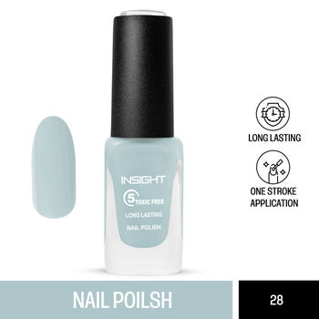 Insight Cosmetics 5 Toxic Free Long Lasting Pastel Color Nail Polish - 28