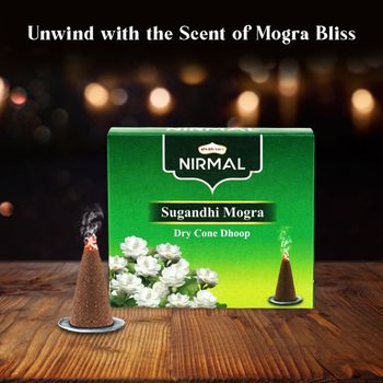 Shubhkart Nirmal Mogra Dry Cone Dhoop