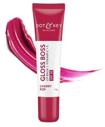 Dot & Key Gloss Boss Tinted Lip Balm Spf 30 Vitamin C + E - Cherry Pop