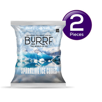 Burrf Sparkling Ice Cubes 1 kg Combo