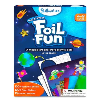 Skillmatics Foil Fun - Up In Space Art & Craft Game (4 - 9 Years)