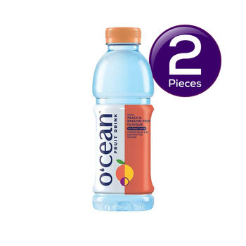 O'Cean Fruit Drink Peach & Passion 500 ml Combo