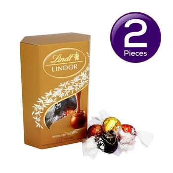 Lindt Lindor Smooth Melting Assorted Chocolates Cornet 200 gms Combo