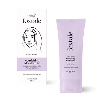 Foxtale Nourishing Face Moisturizer With Niacinamide For 24 Hr Hydration Men & Women