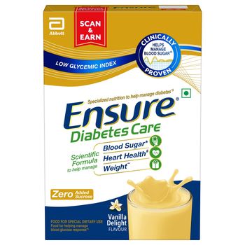 ENSURE Diabetes Care Specialized Nutrition Drink, Vanilla