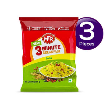 MTR 3 Min Poha Combo