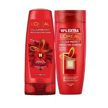 L'Oreal Paris Color Protect Conditioner (192.5ml) & Shampoo (360ml) Combo