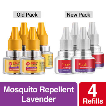 Good knight Gold Flash Liquid Vapourizer Lavender Mosquito Repellent Refill