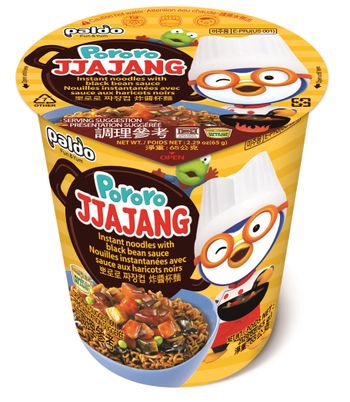 Korean Paldo Pororo Jjajang Korean Cup Noodles Veg