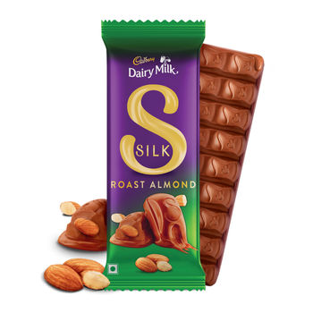 Cadbury Dairy Milk Silk Roast Almond Chocolate Bar