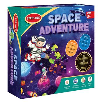 Sterling Space Adventure Flash Cards