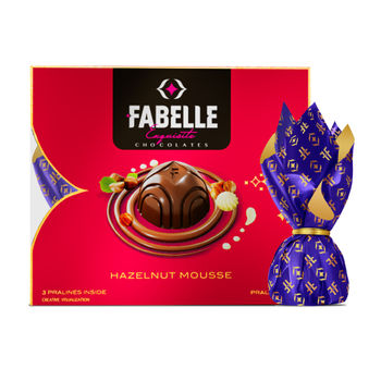 Fabelle Hazelnut Handcrafted Chocolate Truffles Inspired by Classic Desserts, Assorted Luxury Chocolates Gift Pack