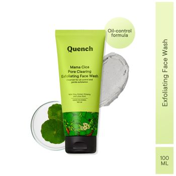 Quench Exfoliating Face Wash with Cica & Korean Ginseng for Acne Control