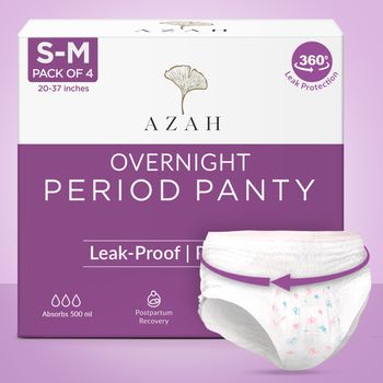 Azah Leak-proof Disposable Period Panties Size S-M