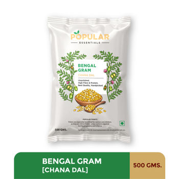 Popular Essentials Chana Dal (Un-Polished)