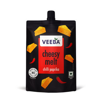 Veeba Cheesy Melt Chilli Paprika Cheesy Spread & Dressing