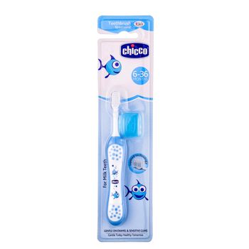 Chicco Toothbrush Blue 6M-36M