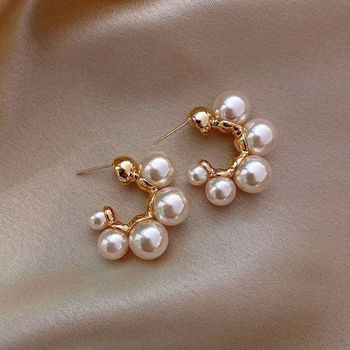 Salty Fashion Pearl Perfection Earrings for Women