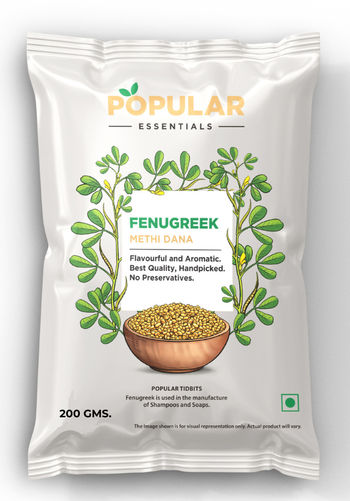 Popular Essentials Fenugreek/Methi