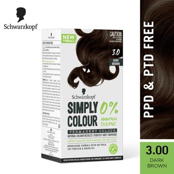 Schwarzkopf Simply Color Permanent Hair Colour 3-00 Roasted Cocoa