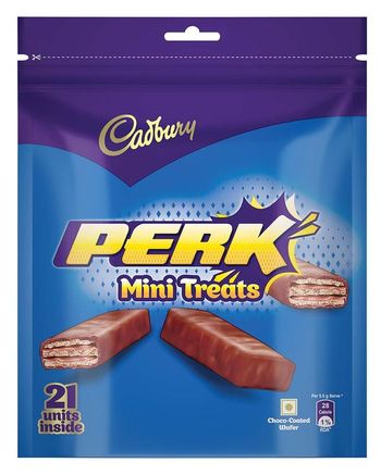 Cadbury Perk Chocolate Coated Wafer Home Treats