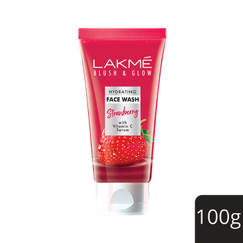 Lakme Blush & Glow Strawberry Freshness Gel Face Wash