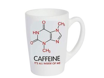 Luminarc Decorated Mug Caffeine Design 320 Ml