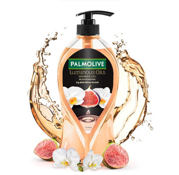 Palmolive Fig With White Orchid Luminous Oils Shower Gel