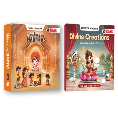 Shlokas and Mantras for kids | Free Sticker Activity Book on Hindu Mythology