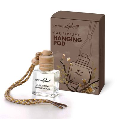 Premium Car Air Freshener Hanging Pod | Musk Fragrance