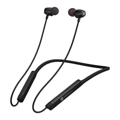 Harmonics Z9 Wireless Bluetooth in Ear Neckband with Mic, 40Hrs Playtime(Black)