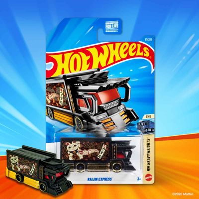 Worldwide Basic Car | HW Raijin Express | Toy Car for Kids & Collectors