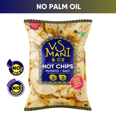 VS Mani Potato Hot Chips Salt, No Palm Oil