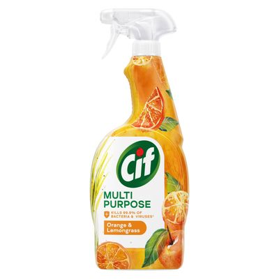 Cif Multi Purpose Orange And Lemongrass Kitchen Cleaning Spray