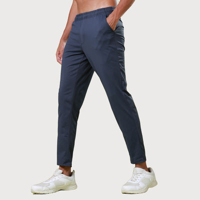 Men Poly Solid Relax Fit Sports Trackpants with ELASTO PLUS | Carbon Grey | XL