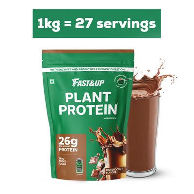 Fast&up Plant Protein | Vegan Protein | Rich Chocolate Flavour