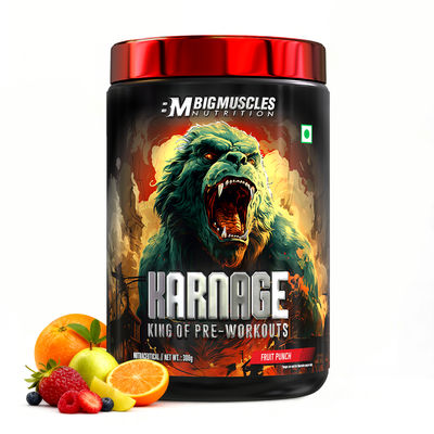 Bigmuscles Nutrition Karnage Pre-Workout Fruit Punch