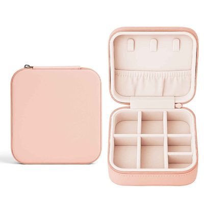 Mini Portable Jewellery Organizer | Pink