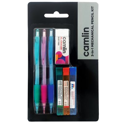 Camlin Tri Mech Mechanical Pencil Kit