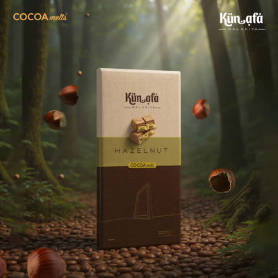Dubai Hazelnut Kunafa Chocolate Bar