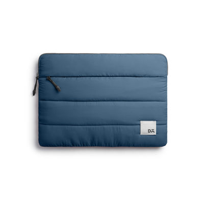 Medium Stria Portable Laptop Sleeve |Compatible with Laptop Upto 14 Inch | Blue