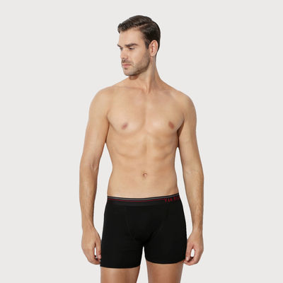 Van Heusen Apparel Men's Solid Anti Bacterial & Colour Fresh Boxer Brief (Colour May Vary) - S