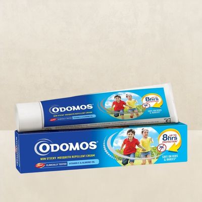Odomos Non-Sticky Mosquito Repellent Cream Tube