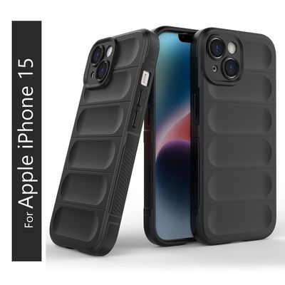 Apple iPhone 15 Back Cover - Matte Finish Silicone Case